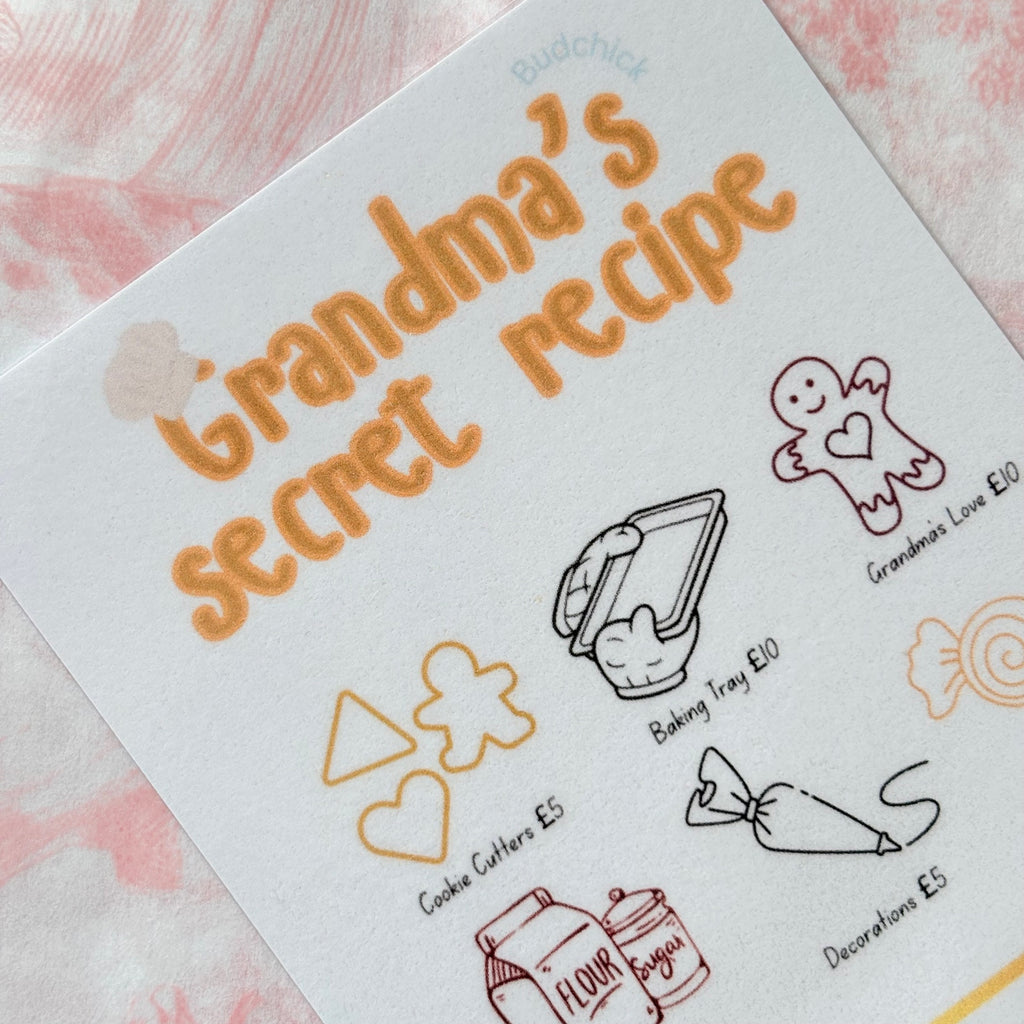 Grandma’s 👵 secret recipe